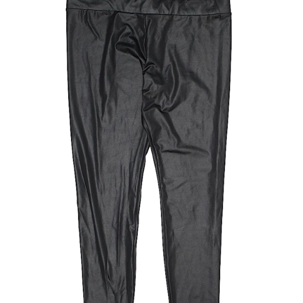 Faux leather leggings